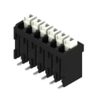 WEIDMÜLLER - Leiterplattenklemme, 3.50mm, Polzahl:6, Abgang: 180°, PUSH IN