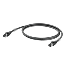 WEIDMÜLLER - Patchkabel, RJ45 IP20, RJ45 IP20, Cat.6A/ClassEA, LSZH, schwarz, 20m