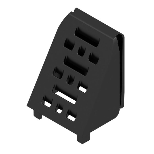 WEIDMÜLLER - Abdeckhaube, OMNIMATE Housing - Serie CH20M schwarz, Breite: 17.5mm