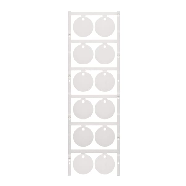 WEIDMÜLLER - Gerätemarkierung, Ø 30mm, mit 3,5mm Aufnahmebohrung, 30mm, PA 66, weiß