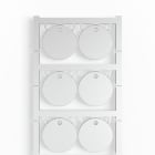 WEIDMÜLLER - Gerätemarkierung, Ø 30mm, mit 3,5mm Aufnahmebohrung, 30mm, PA 66, grau