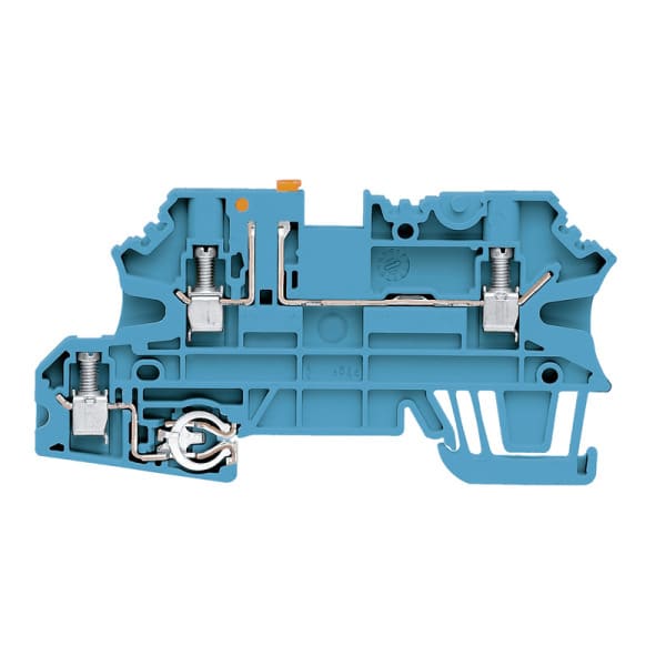 WEIDMÜLLER - Prüftrenn-Reihenklemme WMF, Schraub, 2.5mm², 500V, 20A, blau