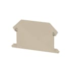 WEIDMÜLLER - Abschlussplatte (Klemmen), 56x1.5mm, dunkelbeige