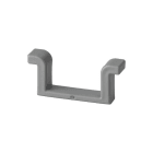 WEIDMÜLLER - Klemmenabdeckung, PP, dunkelbeige, H:37.5mm, B:7mm, T:16.5mm