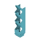 WEIDMÜLLER - Modular Gehäuse, OMNIMATE Housing - Serie CH20M blau, Breite: 22.5mm
