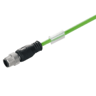WEIDMÜLLER - Bus-Leitung Ethercat, M12-M12, Stift/Stift gerade, PUR 1.5m
