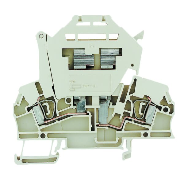 WEIDMÜLLER - Sicherungs-Reihenklemme, Zugfederanschluss, ohne LED, 2.5mm², 25