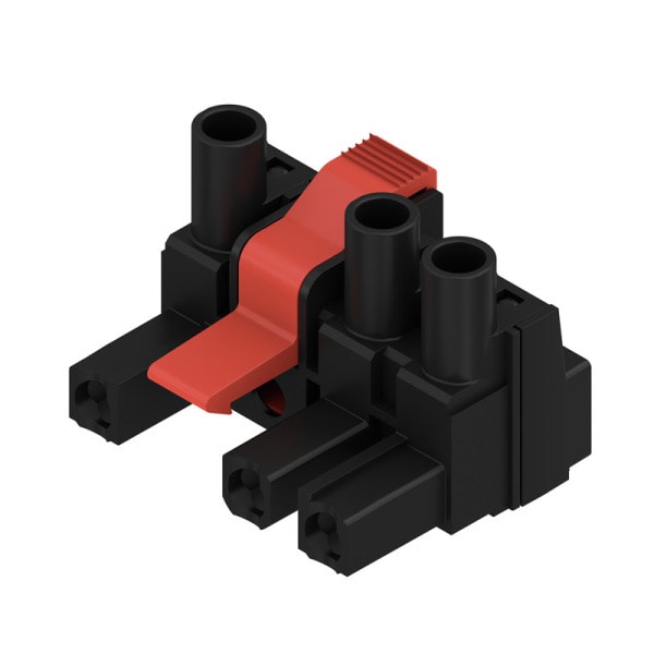 WEIDMÜLLER - Leiterplattensteckverbinder (Leiter), 7.62mm, Polzahl: 3, Zugbügelanschluss