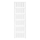 WEIDMÜLLER - Kabelmarkierer SlimFix X, 7-40mm, 24x13.62mm, PA 66, weiß