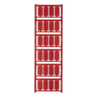 WEIDMÜLLER - Kabelmarkierer SlimFix X, 7-40mm, 24x13.62mm, PA 66, rot