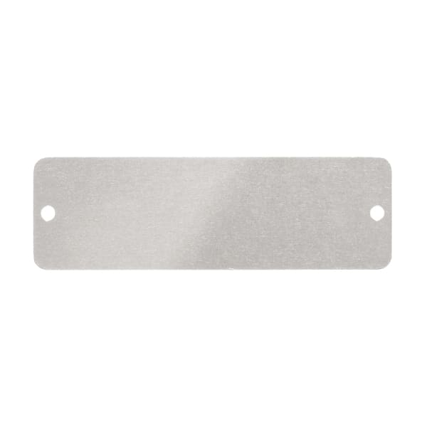 WEIDMÜLLER - Gerätemarkierung, 85mm, Chromal beschichtetes Aluminium (AL), silber
