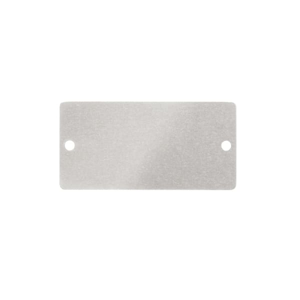 WEIDMÜLLER - Gerätemarkierung, 60mm, Chromal beschichtetes Aluminium (AL), silber