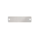 WEIDMÜLLER - Gerätemarkierung, 60mm, Chromal beschichtetes Aluminium (AL), silber