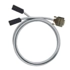 WEIDMÜLLER - SPS-Verbindungskabel, analoge Signale, 15 Pole, Kabel LiYCY, 1 m, 0.25mm²