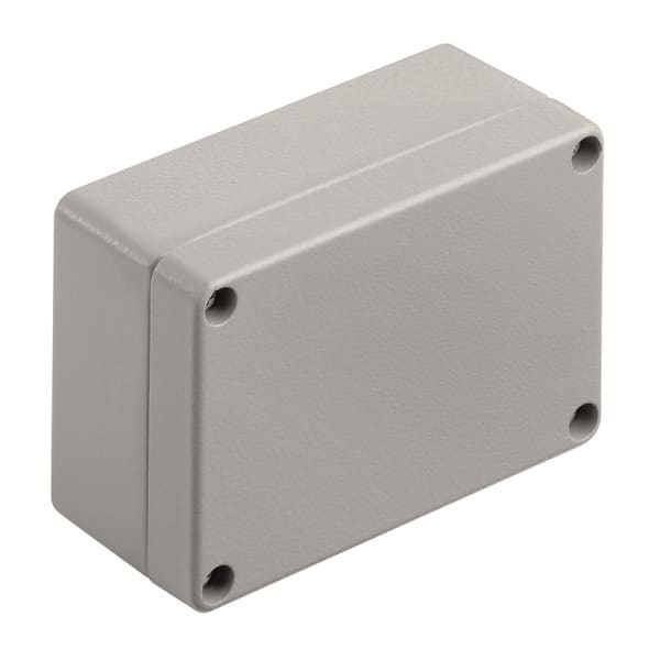 WEIDMÜLLER - Aluminium-Leergehäuse Klippon K, 100x70x45mm, Pulverbeschichtet, silbergrau