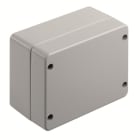 WEIDMÜLLER - Aluminium-Leergehäuse Klippon K, 170x130x90mm, Pulverbeschichtet, silbergrau