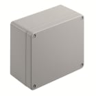 WEIDMÜLLER - Aluminium-Leergehäuse Klippon K, 160x160x91mm, Pulverbeschichtet, silbergrau