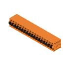 WEIDMÜLLER - Leiterplattenklemme, 5.00mm, Polzahl:18, Abgang: 90°, PUSH IN
