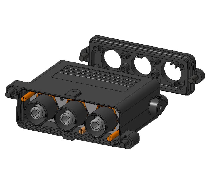 WEIDMÜLLER - Steckverbinder, Baureihe: HighPower, IP68