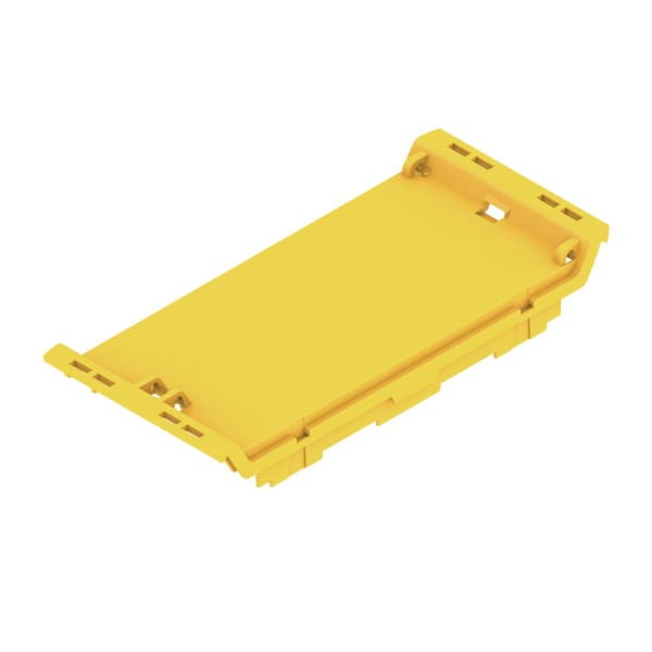 WEIDMÜLLER - Modular Gehäuse, OMNIMATE Housing - Serie CH20M verkehrsgelb, Breite: 45mm