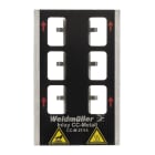WEIDMÜLLER - Inlay Gerätemarkierer, CC-M 27/18, Ausführung: Aufnahme von 6 Schildern