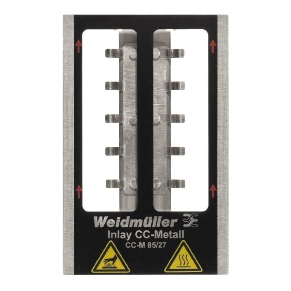 WEIDMÜLLER - Inlay Gerätemarkierer, CC-M 85/27, Ausführung: Aufnahme von 2 Schildern