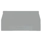 WEIDMÜLLER - Abschlussplatte (Klemmen), 65x1.5mm, verkehrsgrau