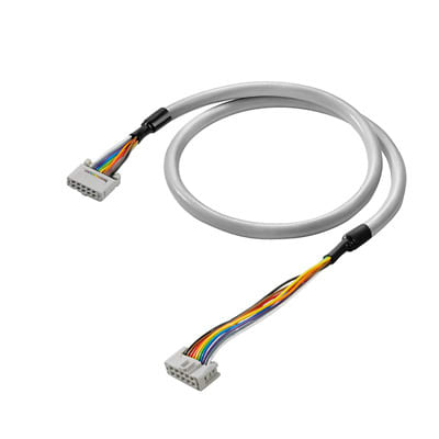 WEIDMÜLLER - SPS-Verbindungskabel, digitale Signale, 20 Pole, Kabel LiYY, 0.5 m, 0.14mm²