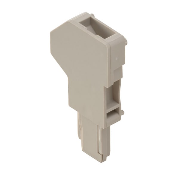 WEIDMÜLLER - Stecker (Klemmen), Schraubanschl, 2.5mm², 500V, 24A, Polzahl: 1, dunkelbeige