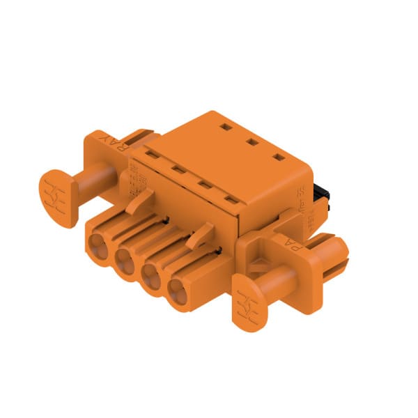 WEIDMÜLLER - Leiterplattensteckverbinder (Leiter), 5.08mm, Polzahl: 4, PUSH IN, Feder