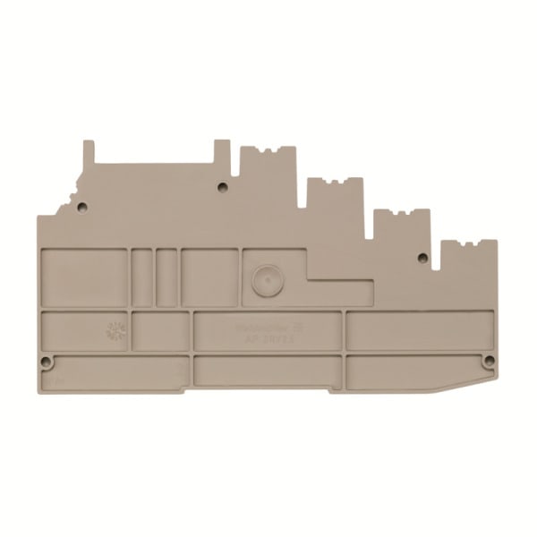 WEIDMÜLLER - Abschlussplatte, Abschluss- und Zwischenplatte, 114.52 mm x 5.1 mm