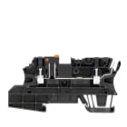 WEIDMÜLLER - Reihenklemme steckbar WMF, Schraub, 2.5mm², 250V, 20A, schwarz