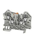 WEIDMÜLLER - Prüftrenn-Reihenklemme WTR, Schraub, 4mm², 500V, 27A, grau