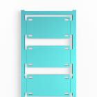 WEIDMÜLLER - Kabelmarkierer SlimFix X, 7-40mm, 60x30mm, PA 66, blau
