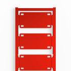 WEIDMÜLLER - Kabelmarkierer SlimFix X, 7-40mm, 60x30mm, PA 66, rot