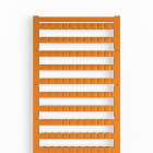 WEIDMÜLLER - Klemmenmarkierung, Raster 6mm, orange
