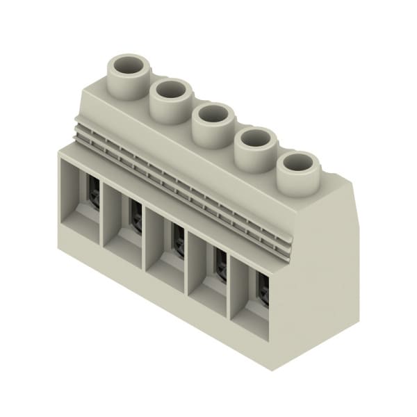 WEIDMÜLLER - Leiterplattenklemme, 15.00mm, Polzahl:5, Abgang: 90°, Zugbügelanschluss