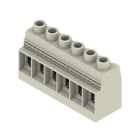 WEIDMÜLLER - Leiterplattenklemme, 15.00mm, Polzahl:6, Abgang: 90°, Zugbügelanschluss