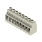 WEIDMÜLLER - Leiterplattenklemme, 15.00mm, Polzahl:8, Abgang: 90°, Zugbügelanschluss