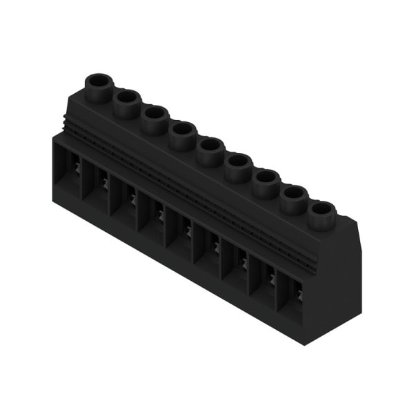 WEIDMÜLLER - Leiterplattenklemme, 15.00mm, Polzahl:9, Abgang: 90°, Zugbügelanschluss
