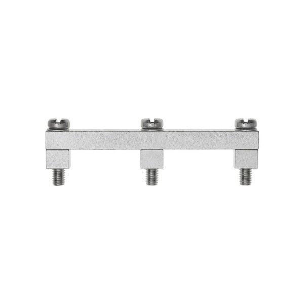 WEIDMÜLLER - Querverbinder, geschraubt, Pole:3, Raster 46mm, 192A, silbergrau
