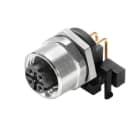 WEIDMÜLLER - Rundsteckverbinder, Einbau (Leiterplattenanschlusstechnik), M12, Polzahl:4