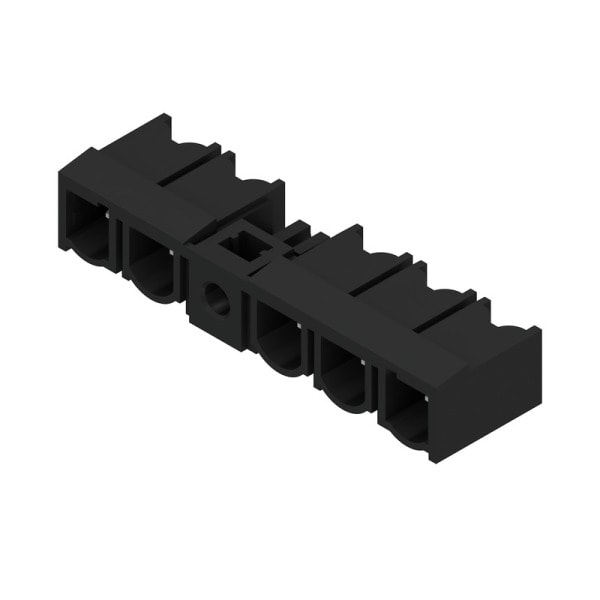 WEIDMÜLLER - Leiterplattensteckverbinder (Platine), 7.62mm, Polzahl: 5, Abgangswinkel: 90°
