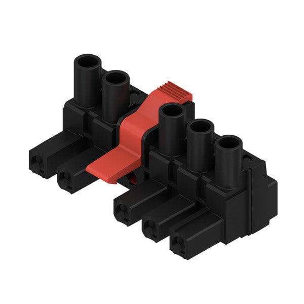 WEIDMÜLLER - Leiterplattensteckverbinder (Leiter), 7.62mm, Polzahl: 5, Zugbügelanschluss