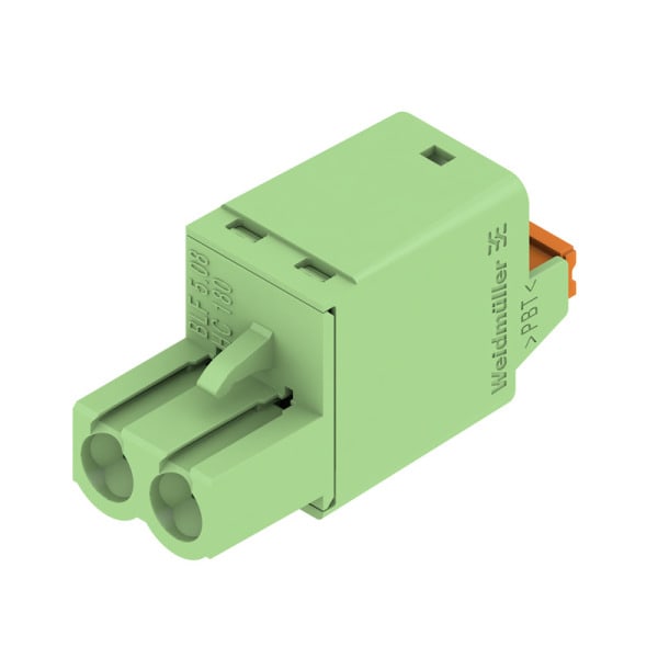WEIDMÜLLER - Leiterplattensteckverbinder (Leiter), 5.08mm, Polzahl: 2, PUSH IN, Zugfeder