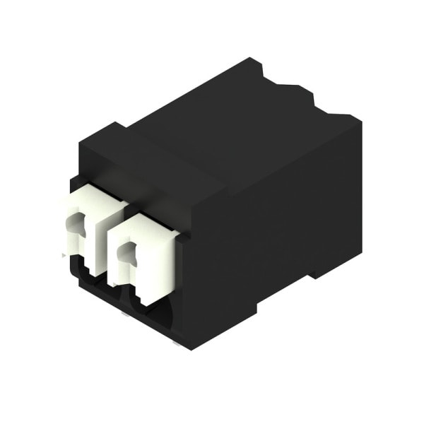 WEIDMÜLLER - Leiterplattenklemme, 3.50mm, Polzahl:2, Abgang: 90°, PUSH IN