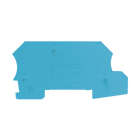 WEIDMÜLLER - Abschlussplatte (Klemmen), 87.25x1.5mm, blau
