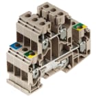 WEIDMÜLLER - Mehrstock-Reihenklemme, Schraubanschl, 10mm², 800V, 57A, dunkelbeige