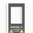 WEIDMÜLLER - Inlay Gerätemarkierer, CC-M 70/48, Ausführung: Aufnahme von 2 Schildern
