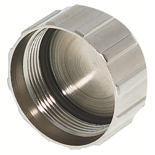 WEIDMÜLLER - Schutzkappe (Rundsteckverbinder), M 23, Messing, vernickelt, IP67, IP69K